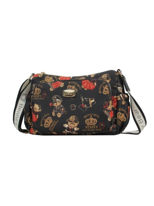 CROSSBODY BAG TAPESTRY HENNEY BEAR