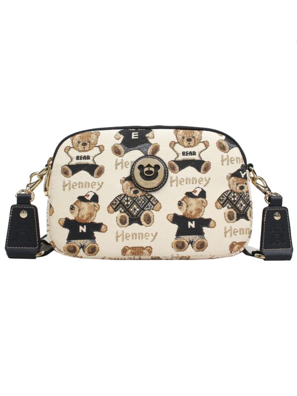 CROSSBODY BAG TAPESTRY HENNEY BEAR