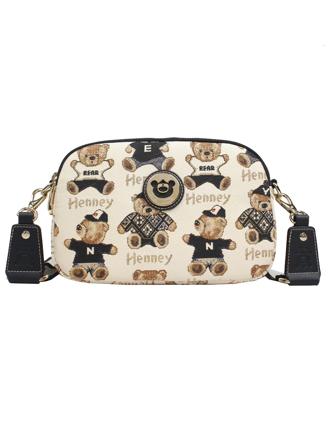 CROSSBODY BAG TAPESTRY HENNEY BEAR