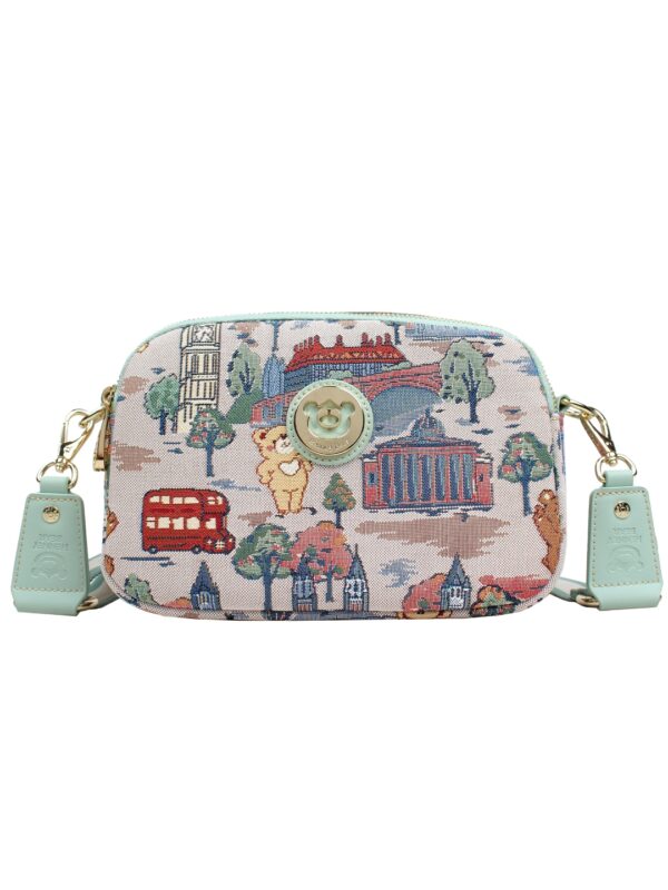 CROSSBODY BAG TAPESTRY HENNEY BEAR