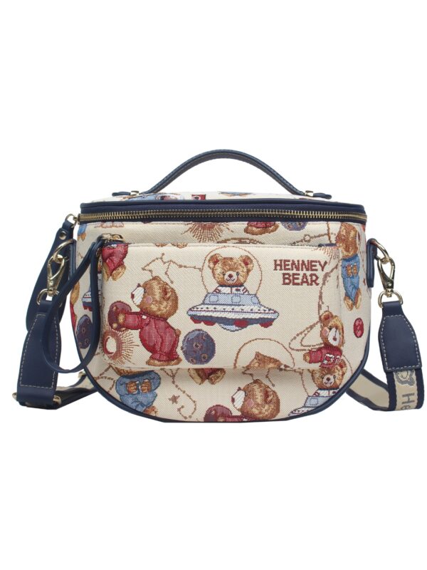 CROSSBODY BAG TAPESTRY HENNEY BEAR