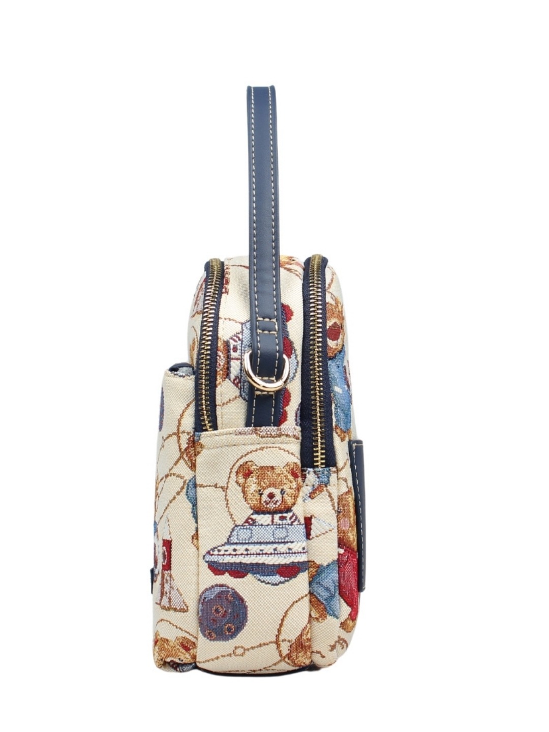 Meta Bear Crossbody Bag (H-1016-Cb-Metb)