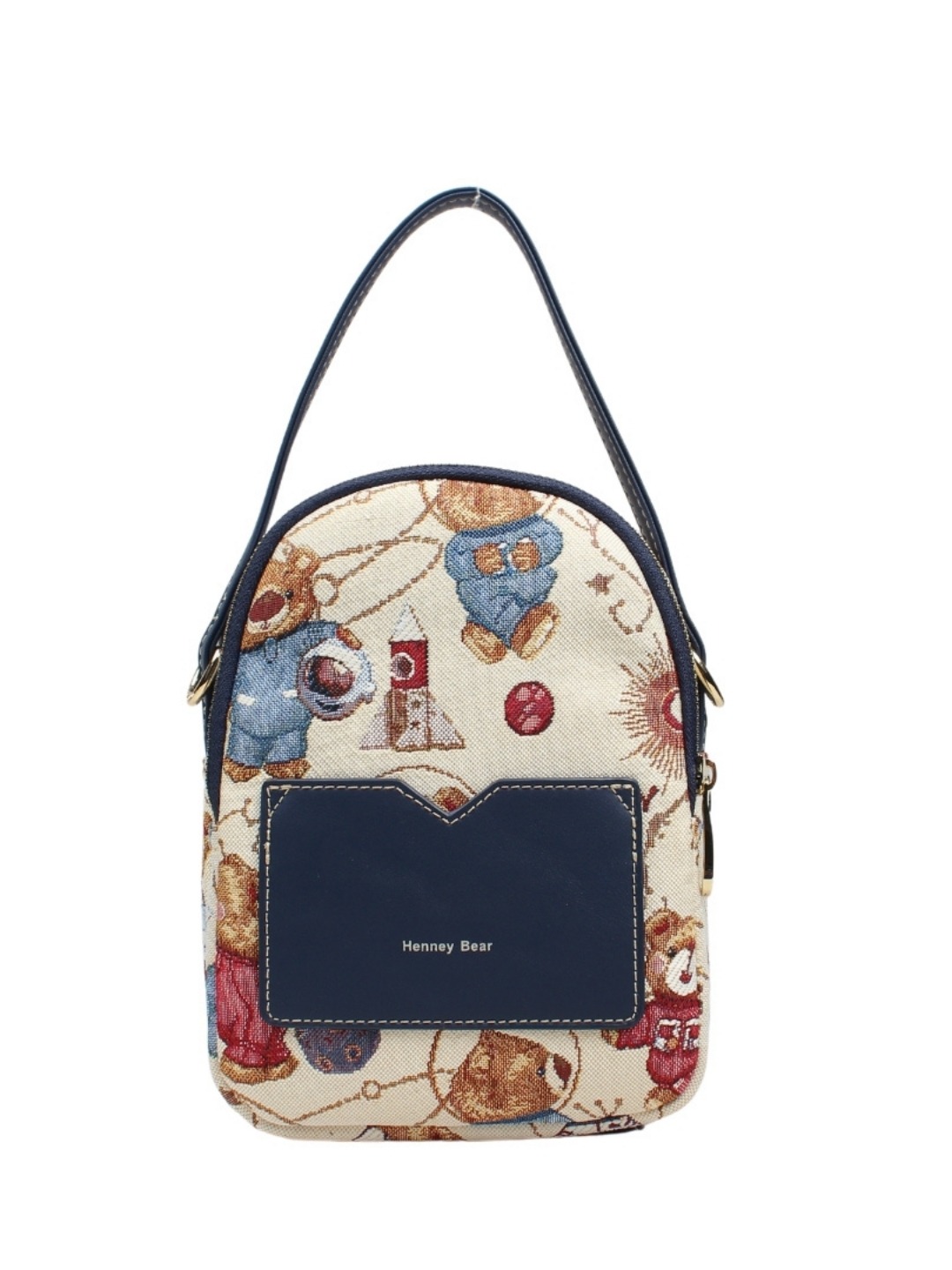 Meta Bear Crossbody Bag (H-1016-Cb-Metb)