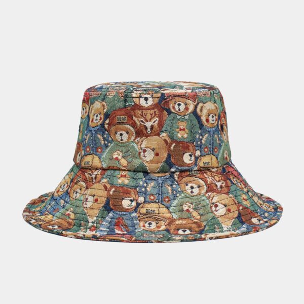 Henney Bear bucket hat/unisex hat for men hat for women