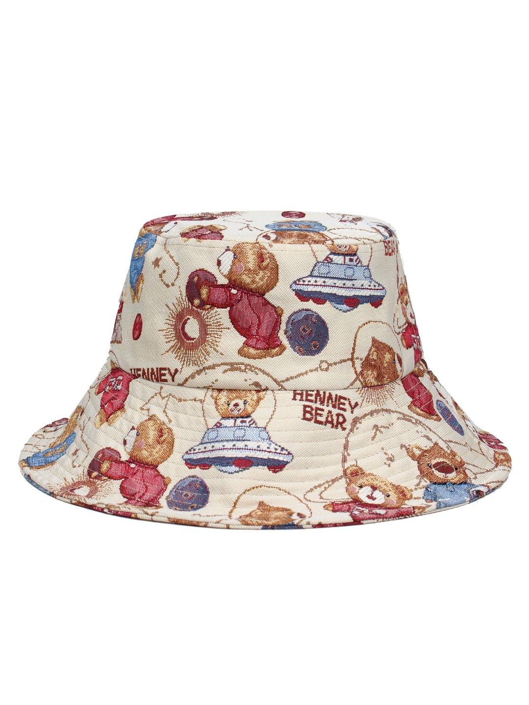Tapestry Hat Henney Bear