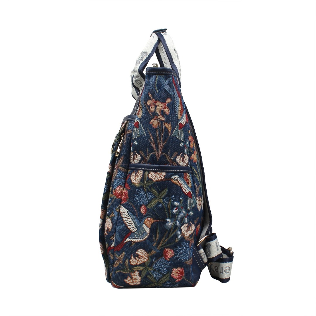 Blue Hummingbird Backpack (H-1141-Bpk-Bhb)