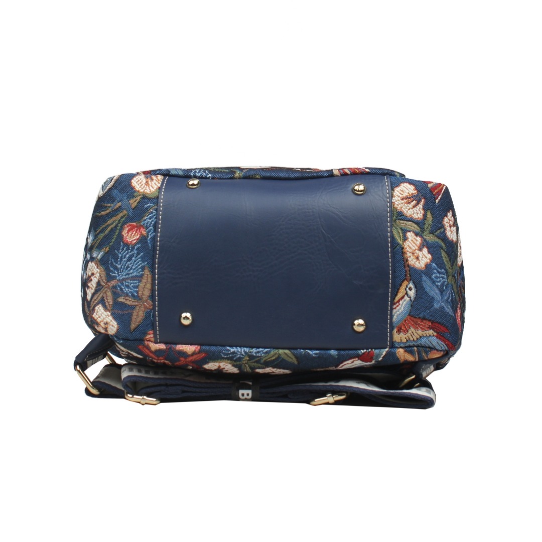 Blue Hummingbird Backpack (H-1141-Bpk-Bhb)