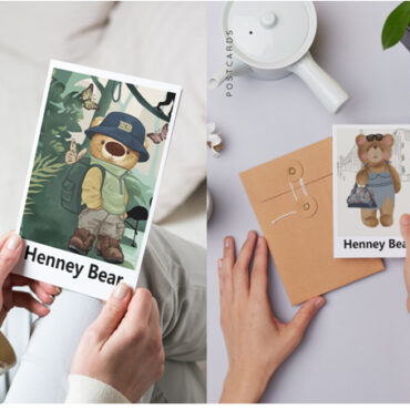 Henney Bear Postcard
