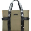 green colour polyester gym bag henney bear