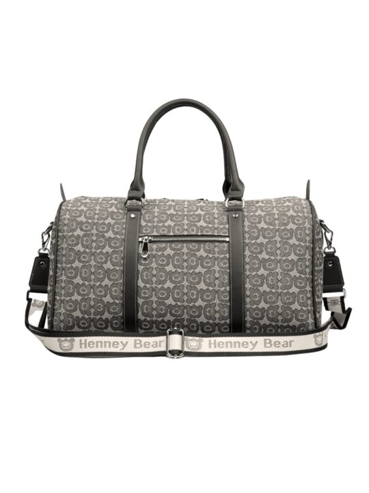 black bear duffle bag weekender bag taoestry henney bear