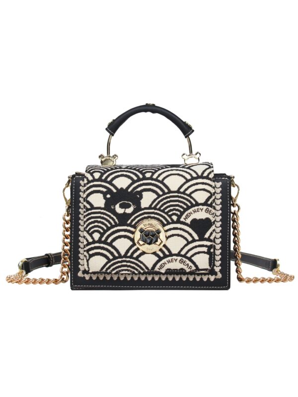 Henney Bear Shoulder Bag india, vegan shoulder bag, valentine gift for her