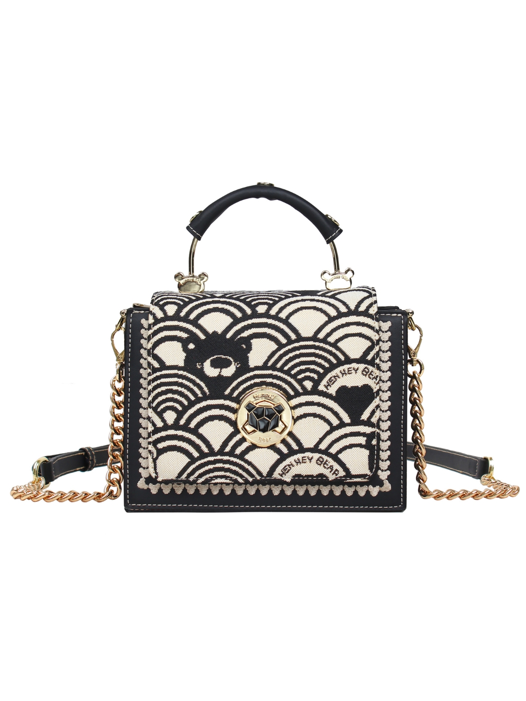 Henney Bear Shoulder Bag india, vegan shoulder bag, valentine gift for her